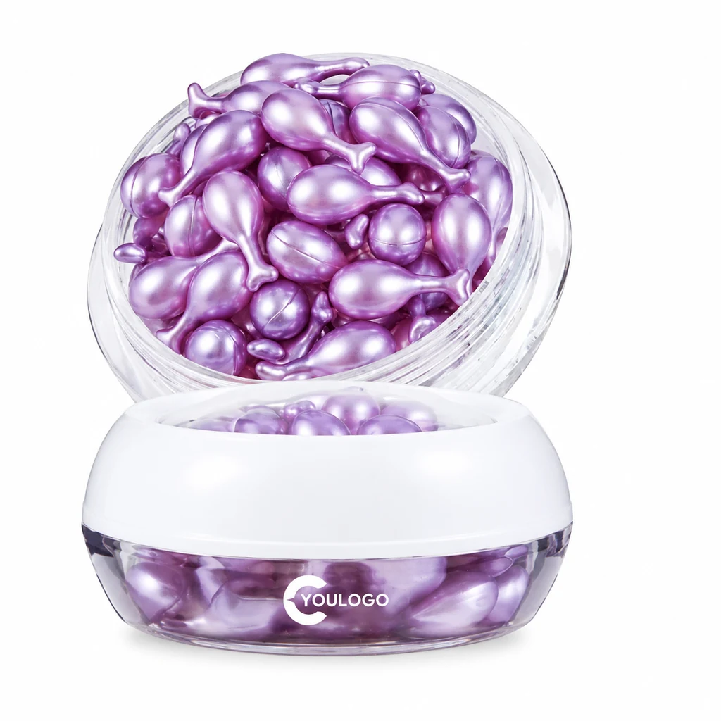 Facial care capsule packaging — visual reference 041FC7