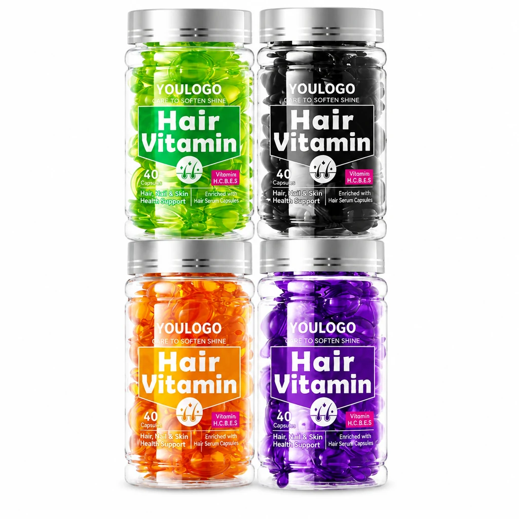 Hair oil capsule packaging — visual reference 2692F6